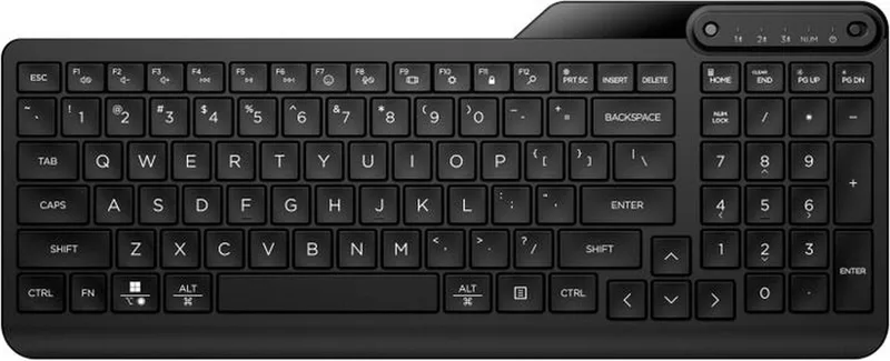 HP 460 - Draadloos Toetsenbord - Bluetooth - Zwart by HP, Black, US – cover
