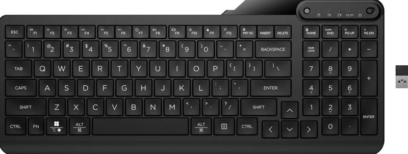 HP 475 Dual-Mode Wireless Keyboard - Toetsenbord van HP – cover