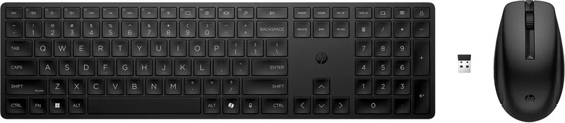 HP 650 draadloze toetsenbord- en muiscombinatie van HP, Zwart – cover