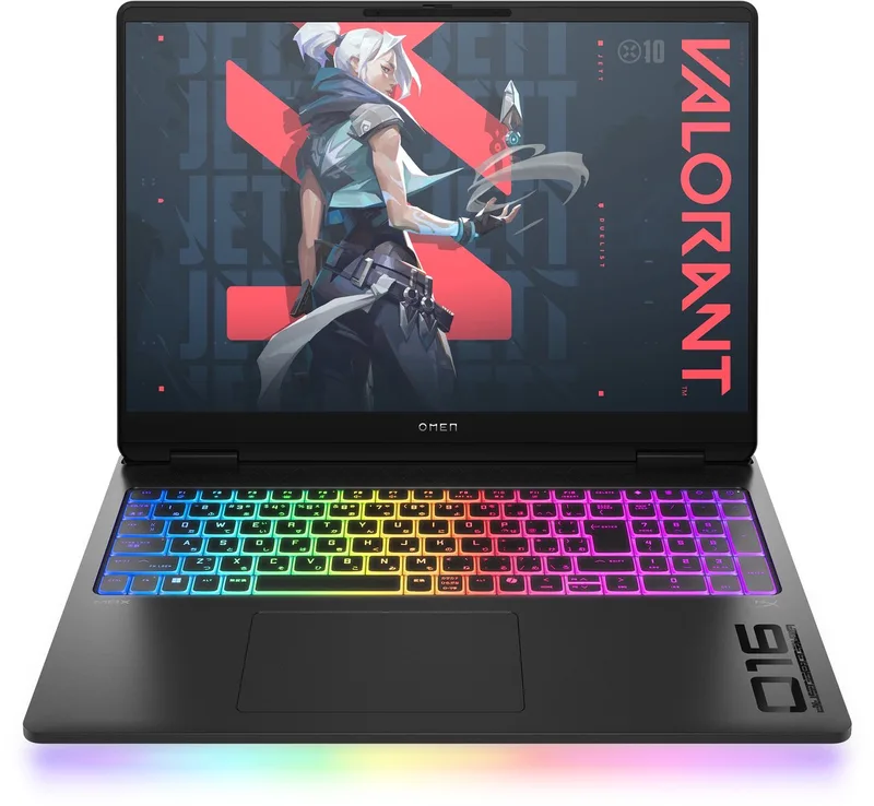 MAX 16-ah0771nb - Gaming Laptop - 16 inch - RTX 5070 - 32GB/1TB - azerty van HP, Zwart, AZERTY – cover