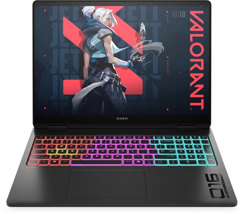 MAX Gaming 16-ah0990nd Intel Core Ultra 9 275HX Laptop 40,6 cm (16"") WQXGA 32 GB DDR5-SDRAM 2 TB SSD NVIDIA GeForce RTX 5070 Wi-Fi 7 (802.11be) Windows 11 Home AI PC by HP, Black – cover