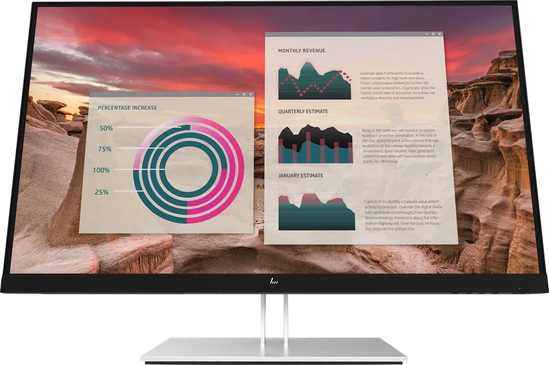 Monitor HP E27U G4 IPS WXGA 27" IPS van HP – cover