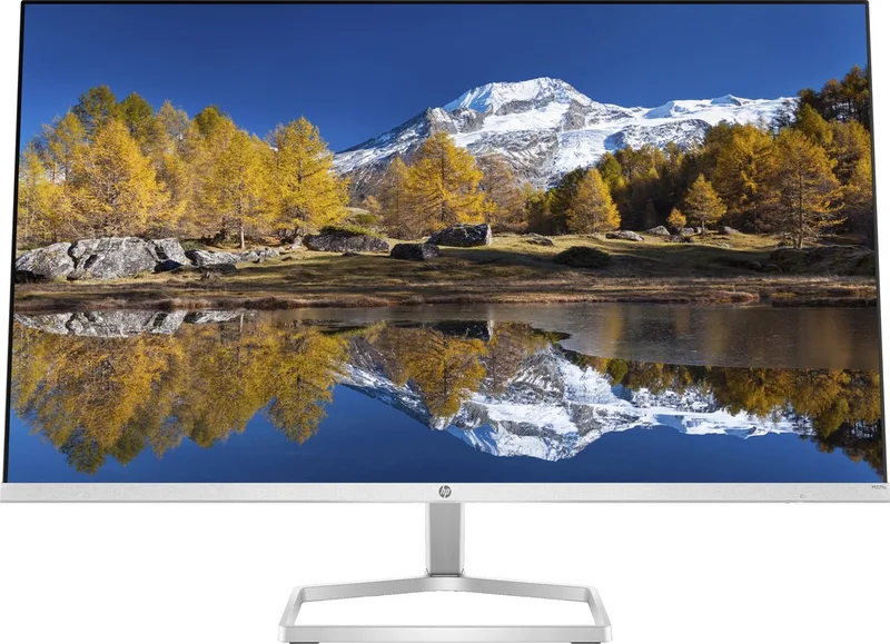Monitor HP M27fq 27" LED IPS Flicker free 75 Hz 50-60 Hz van HP, Zilver – cover