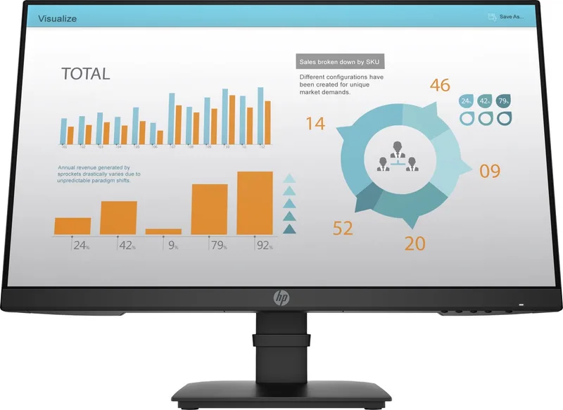 Monitor HP P24 G4 - Full HD IPS 60Hz Monitor - 24 Inch by HP – cover