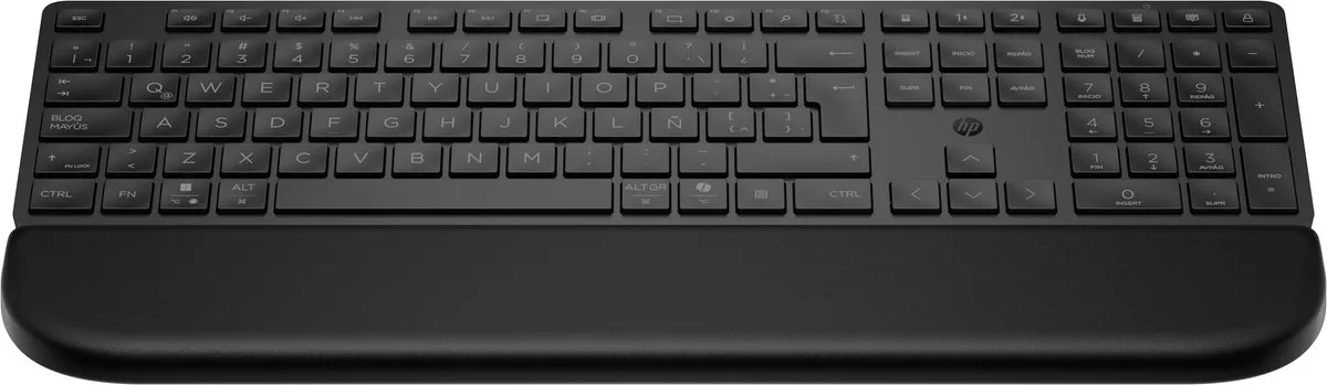 multi-device dual-mode toetsenbord met polssteun 580K de HP, Noir – jaquette