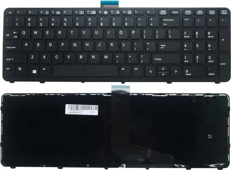 Notebook keyboard for HP Zbook 15 G1 15 G2 17 G1 17 G2 without backlit pointstick OEM de HP – jaquette