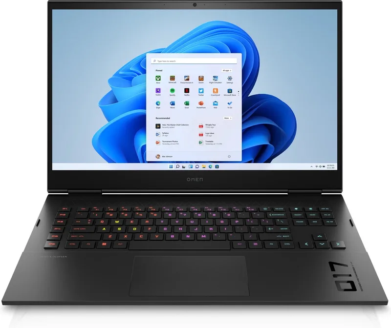 OMEN 17-cm2008nb - Laptop - 17.3 inch de HP, Noir – jaquette