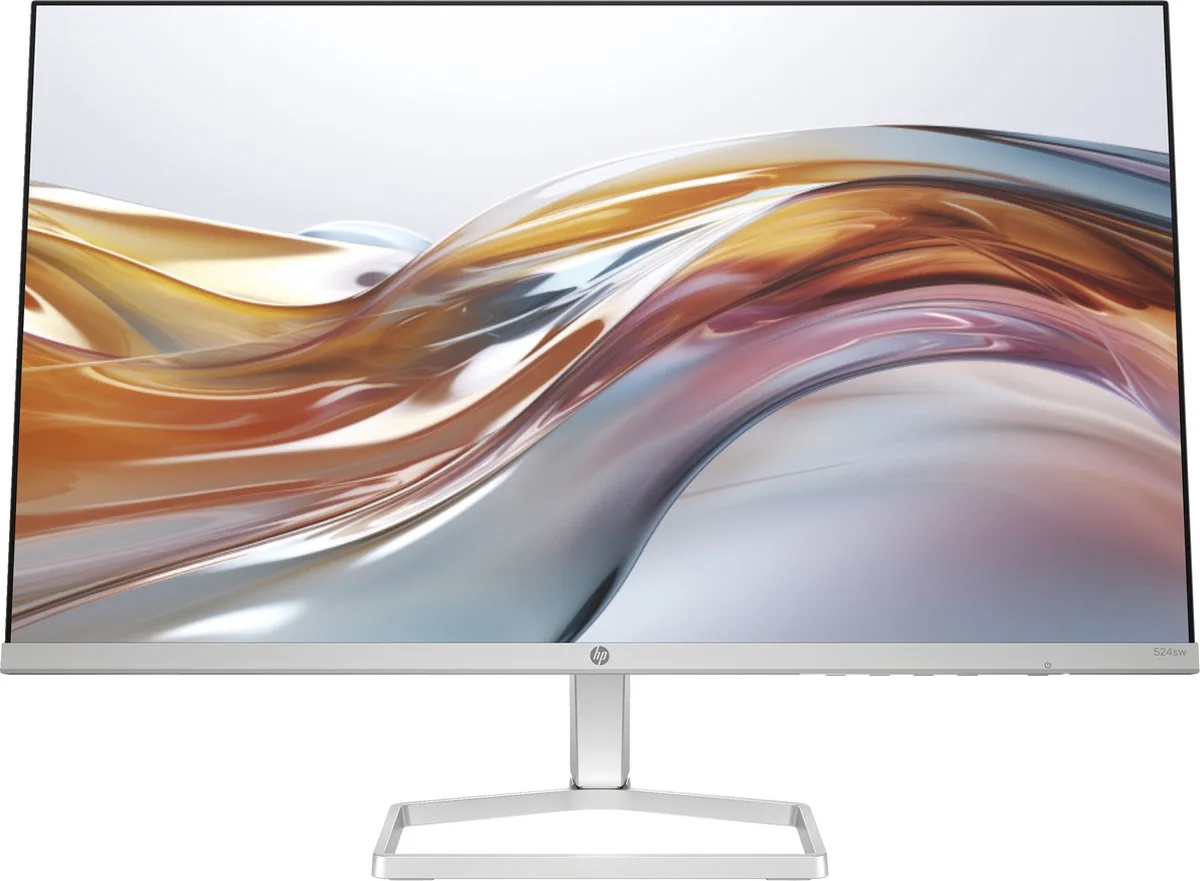 S5 524sw - Full HD Monitor - 24 inch - 100hz by HP, Silver – cover