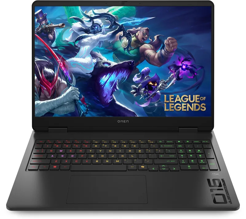 Slim 16‑an0666nb - Gaming Laptop - 16 inch WQXGA - Intel Core Ultra 9 285H - 32GB DDR5 - NVIDIA GeForce RTX 5070 - Wi‑Fi 6E - Windows 11 Home van HP, Zwart – cover