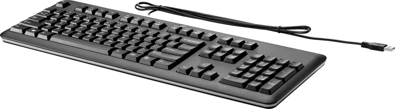 USB-toetsenbord voor pc de HP, Noir – jaquette