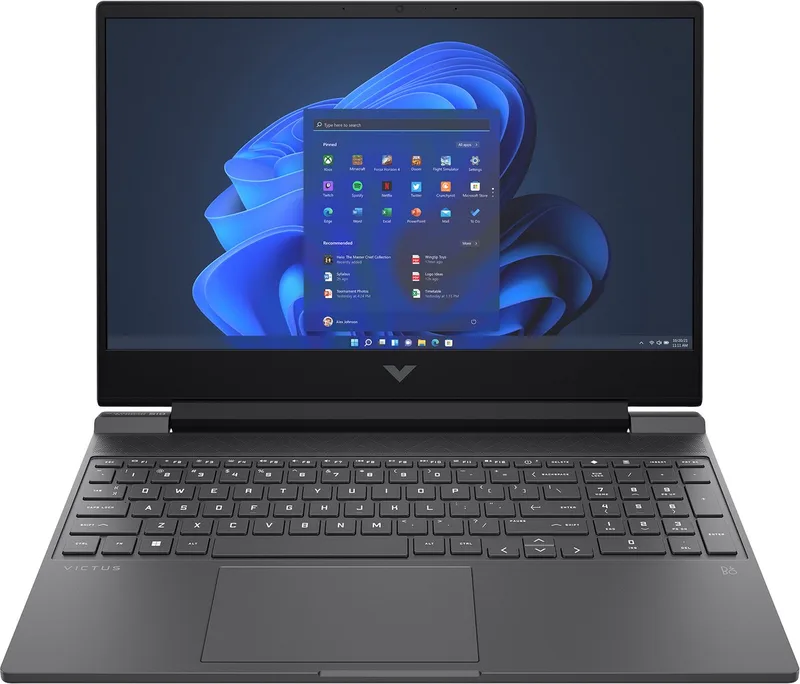 VICTUS 15-fa1023nd - Gaming Laptop - 15.6 inch - Core i7 - RTX 4060 - 16GB/1000GB - 144 Hz van HP, Zwart – cover