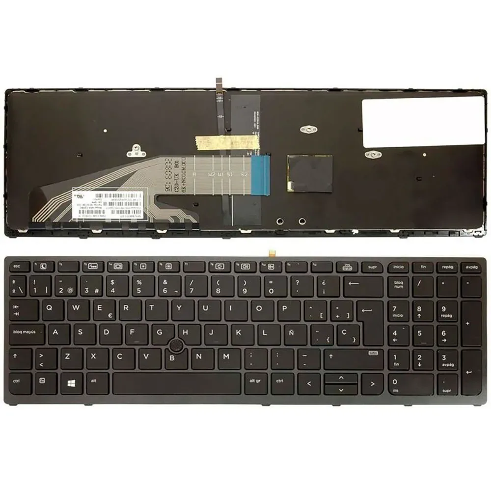 Zbook 15 G3 G4 Toetsenbord by HP, ES – cover