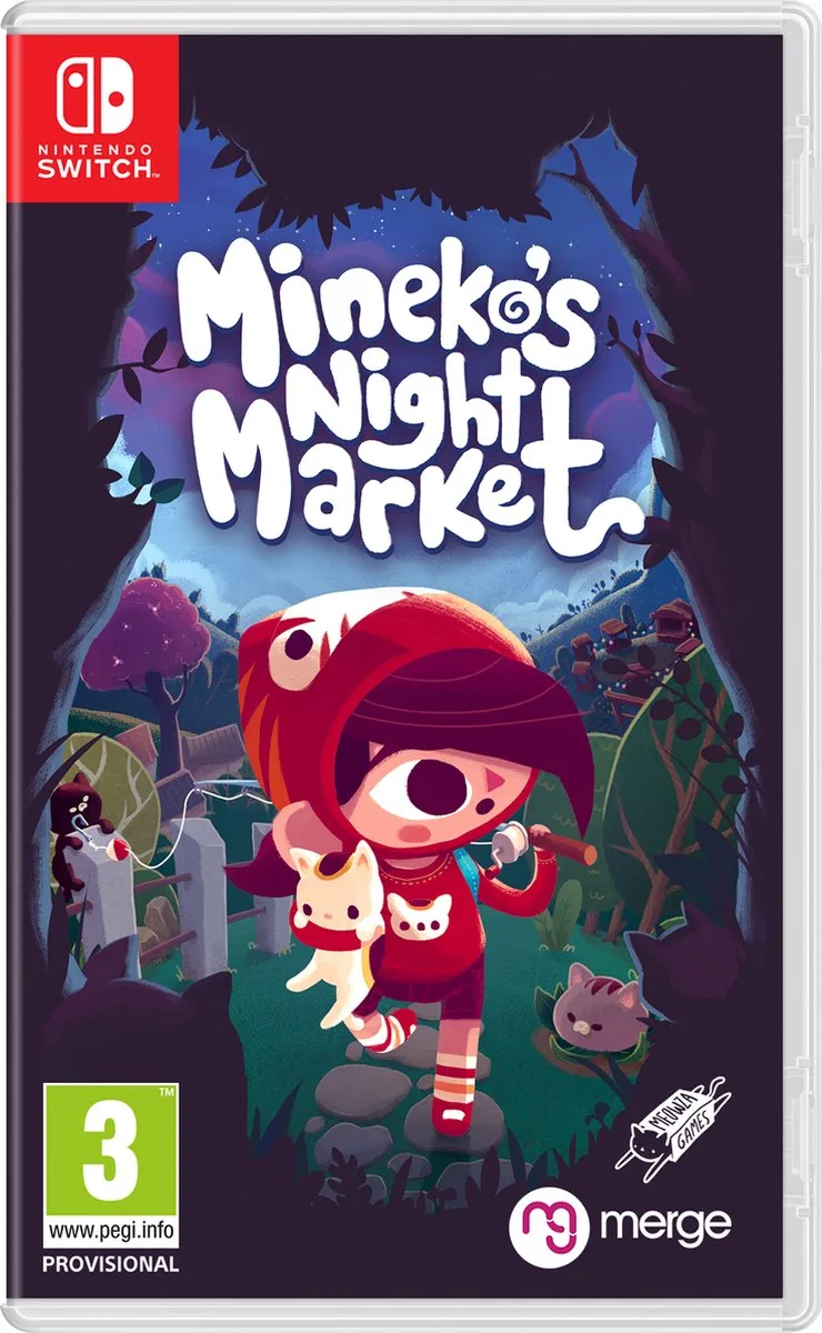 Mineko's Night Market van Humble Games, Nintendo Switch – cover