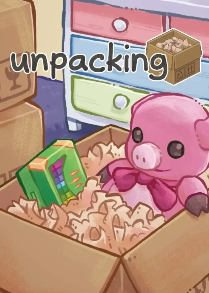 Unpacking från Humble Games, PC, Digitaal, Steam, Standard – omslag