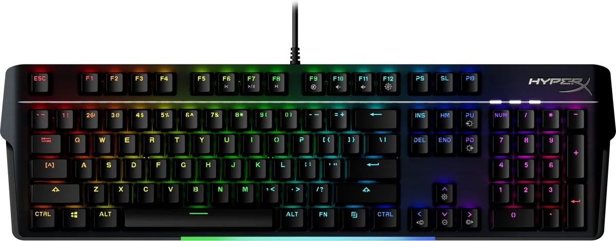 Alloy MKW100 - Gaming Toetsenbord - Mechanisch by HyperX, Black – cover