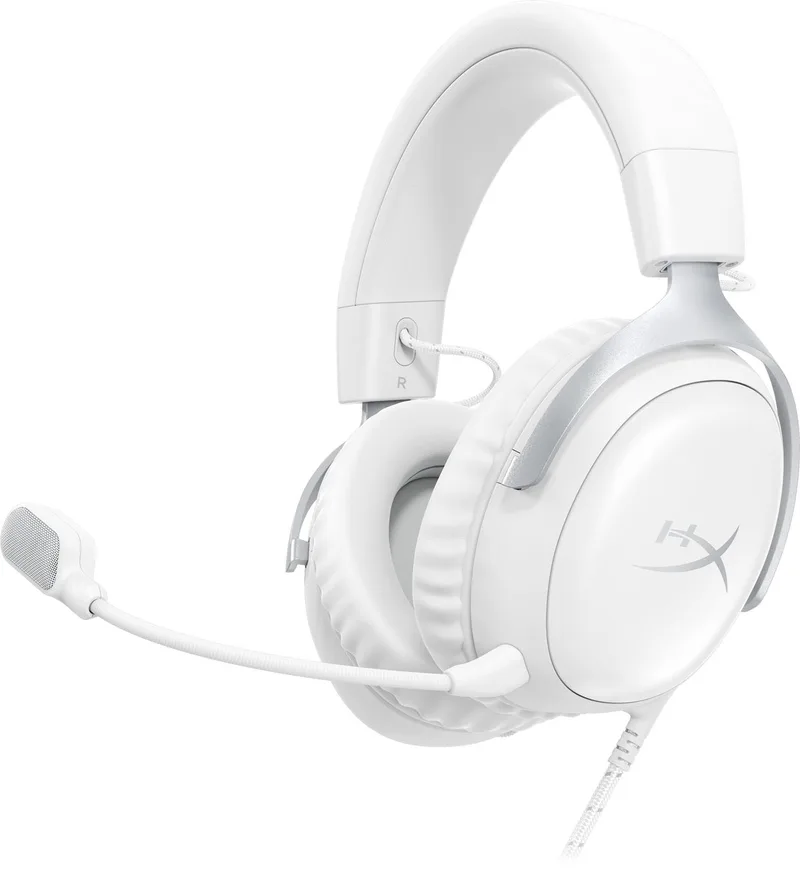 Cloud III Gaming Headset - PC, PS5, Xbox Series X | S - Nintendo, Steamdeck - (White) van HyperX, Wit – cover