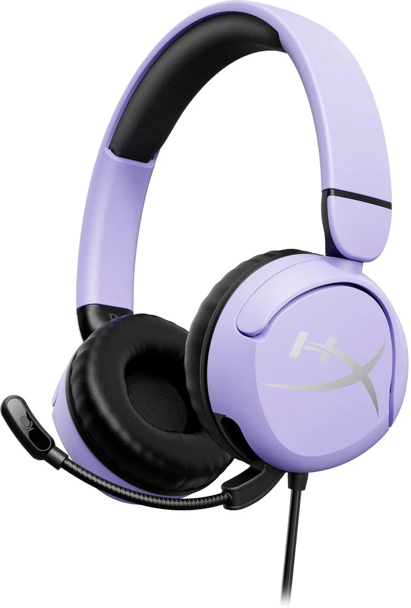 Cloud Mini - Bedrade Gaming Headset - Voor Jonge Gamers - Lavender by HyperX, Paars Lavender – cover