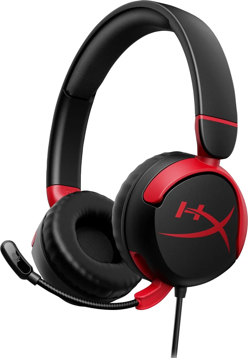 Cloud Mini - Bedrade Gaming Headset - Voor Jonge Gamers - Zwart van HyperX, Zwart Rood – cover