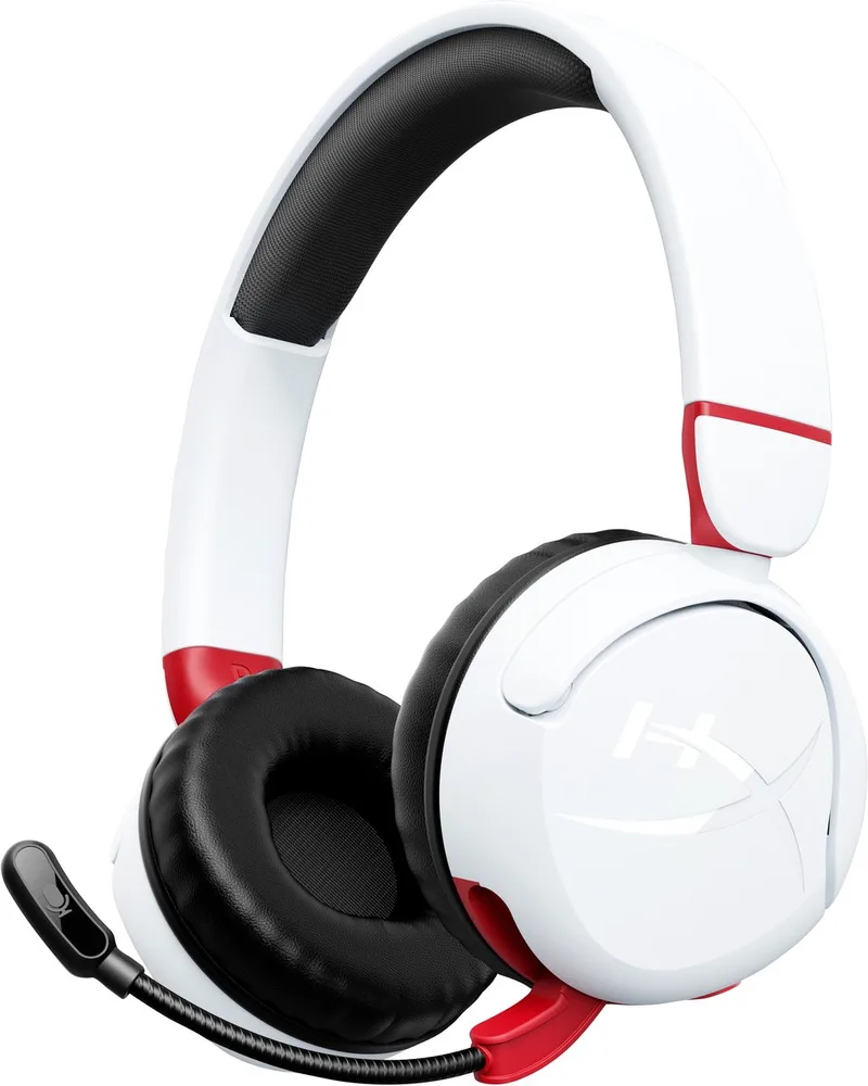 Cloud Mini - Draadloze Gaming Headset - Voor Jonge Gamers by HyperX, White – cover