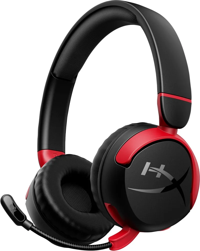 Cloud Mini - Draadloze Gaming Headset - Voor Jonge Gamers by HyperX, Zwart Rood – cover