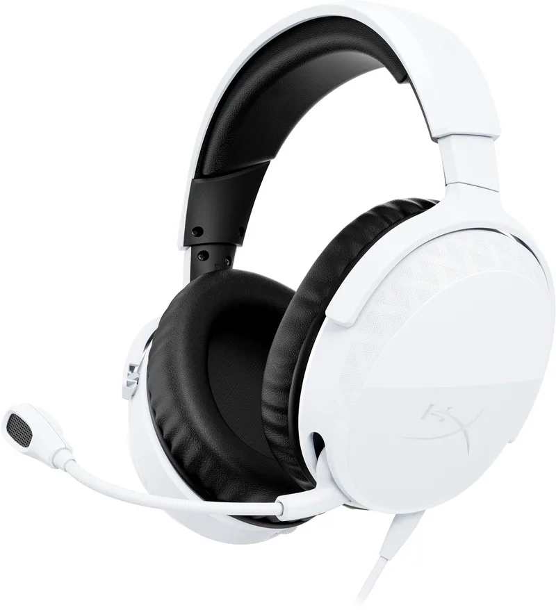 Cloud Stinger 3 Gaming Headset - Noise cancelling - Verstelbare Hoofdband - PlayStation & PC van HyperX, Wit – cover