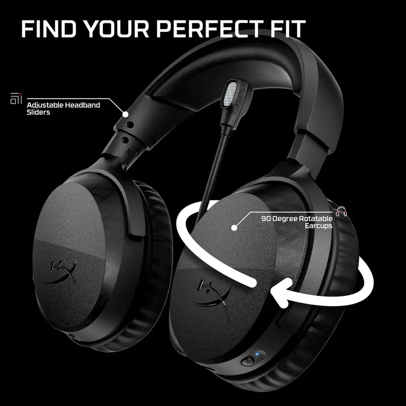 CloudX Stinger 3 Gaming Headset - Draadloos - Tot 80 uur - Xbox Series X/S/Xbox One van HyperX, Zwart – cover