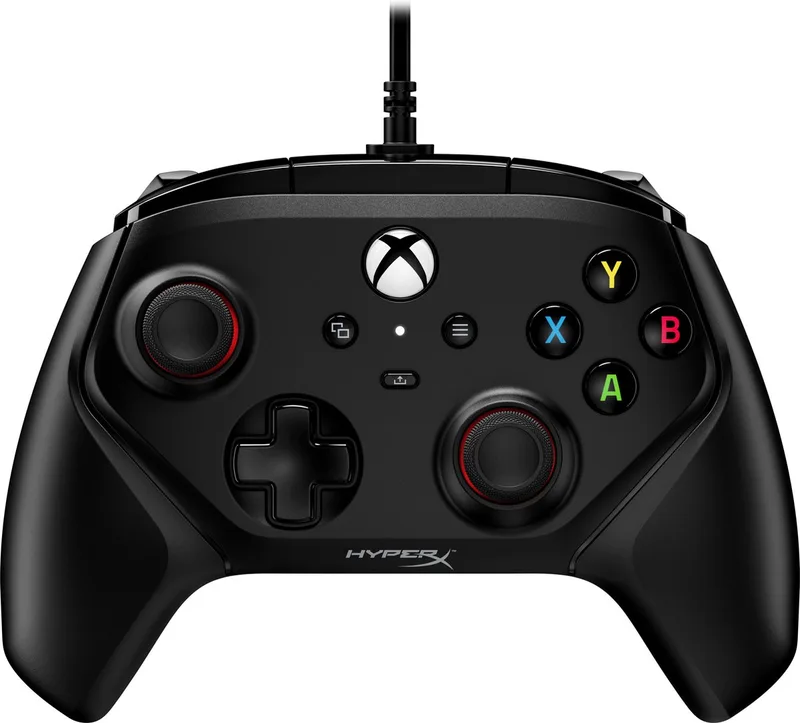 Clutch Gladiate Xbox Gamepad – PC, Xbox One, Xbox One S, Xbox Series S, Xbox Series X by HyperX, Black – cover