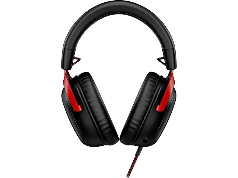 Cloud III BLK/RED GAM Over Ear headset Kabel Stereo Zwart/rood Gamen van HyperX – cover