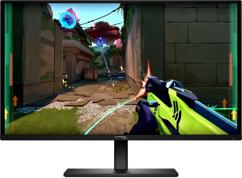 OMEN OLED 27qs Gaming Monitor - 27 Inch QHD - 500Hz - QD-OLED - 0,03ms - USB-C - KVM Switch - aRGB verlichting de HyperX, Noir – jaquette