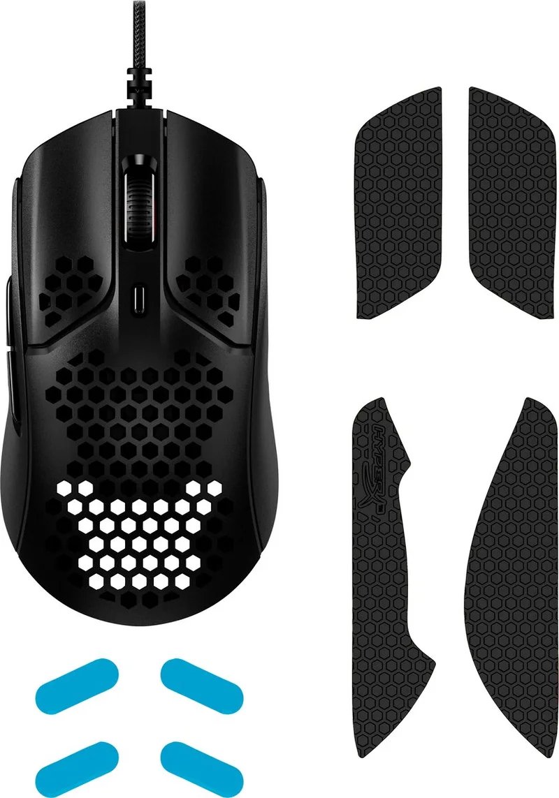 Pulsfire Haste - Bedrade Gaming Muis - RGB - 16.000 DPI by HyperX, Black – cover