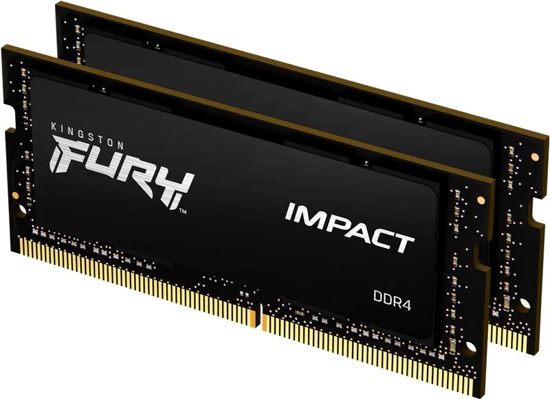 RAM geheugen Hyperx HYPERX FURY IMPACT CL20 3200 MHz 16 GB DDR4 van HyperX – cover