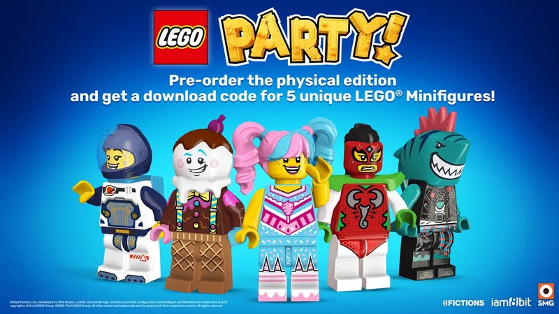 LEGO Party! van iam8bit, PS5 – cover