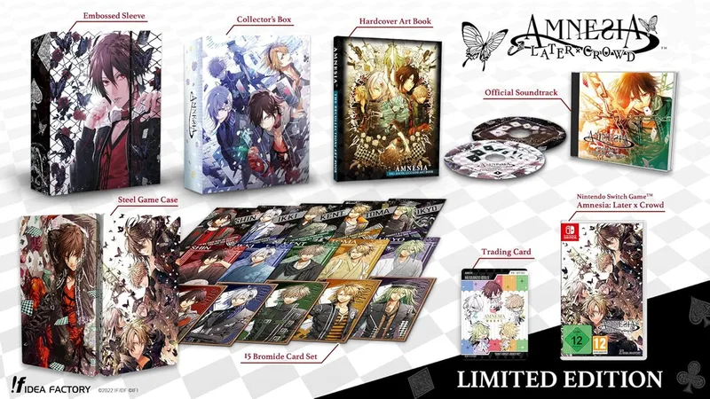 Amnesia Later x Crowd Limited Edition de Idea Factory, Nintendo Switch – jaquette