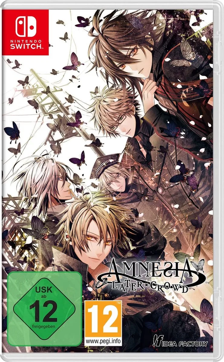 Amnesia: Later x Crowd de Idea Factory, Nintendo Switch – jaquette
