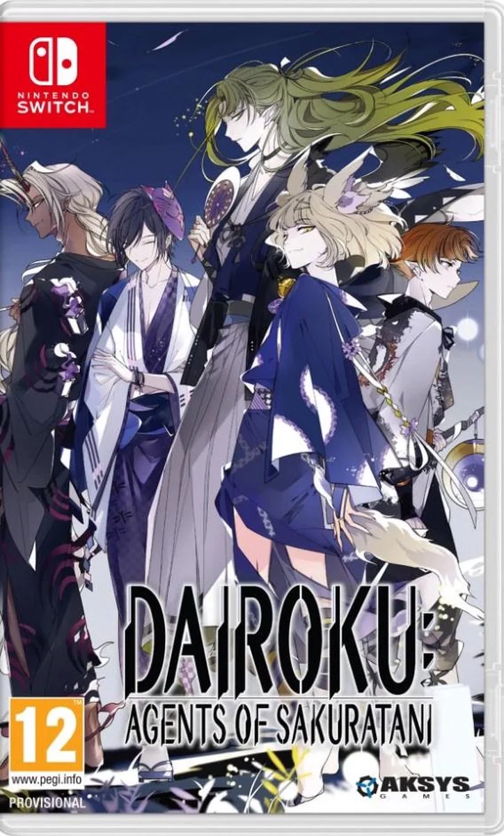 Dairoku: Agents of Sakuratani van Idea Factory, Nintendo Switch – cover
