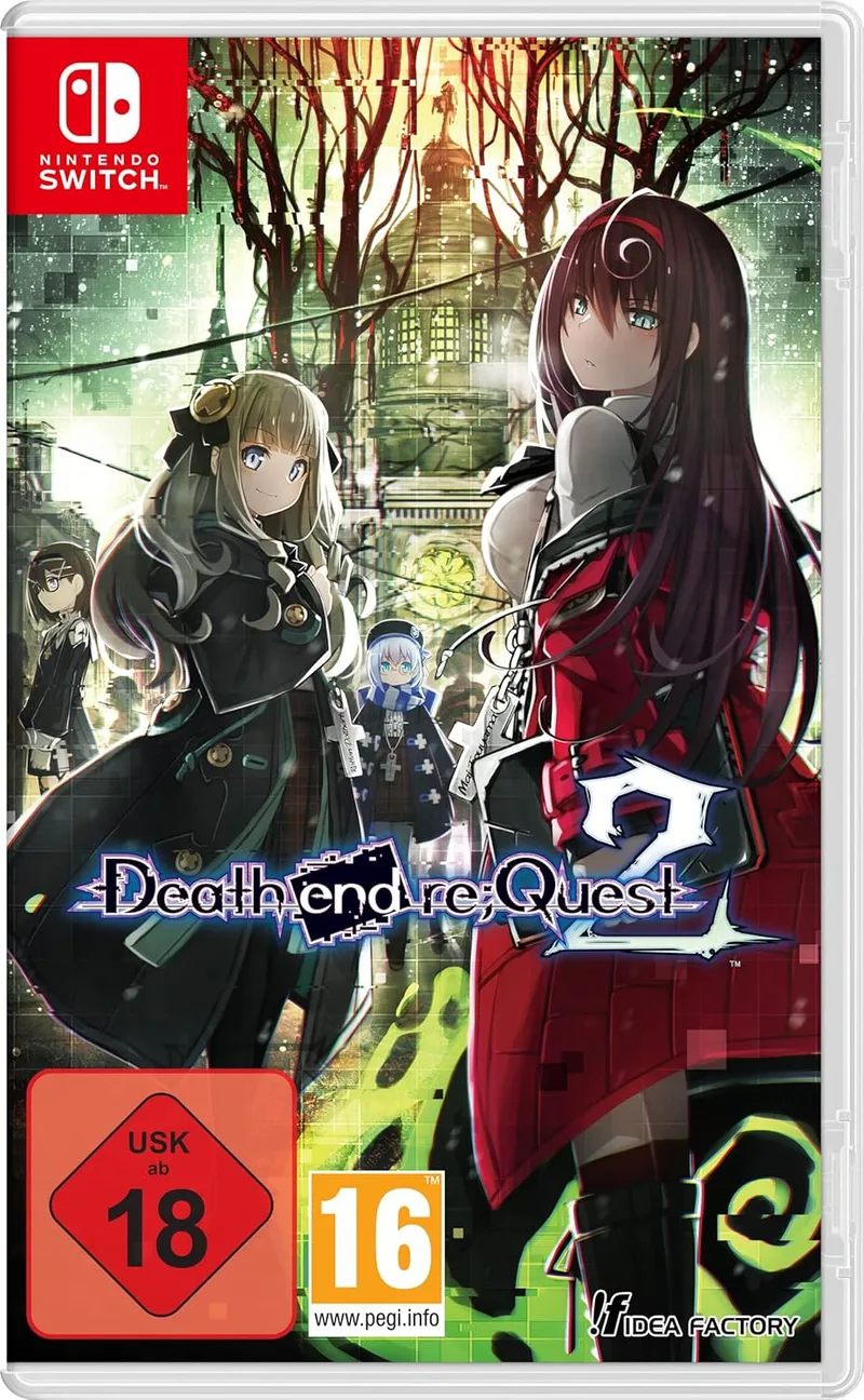 Death end re;Quest 2 van Idea Factory, Nintendo Switch – cover