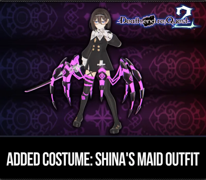 Death end re;Quest 2 – Shina's Maid Outfit DLC EU by Idea Factory – cover