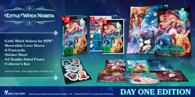 Little Witch Nobeta - Day One Edition de Idea Factory, Nintendo Switch – jaquette