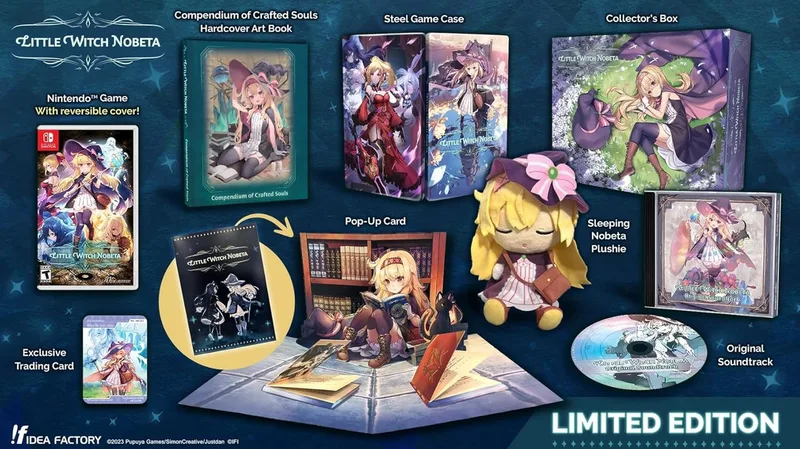 Little Witch Nobeta Limited Edition van Idea Factory, Nintendo Switch – cover