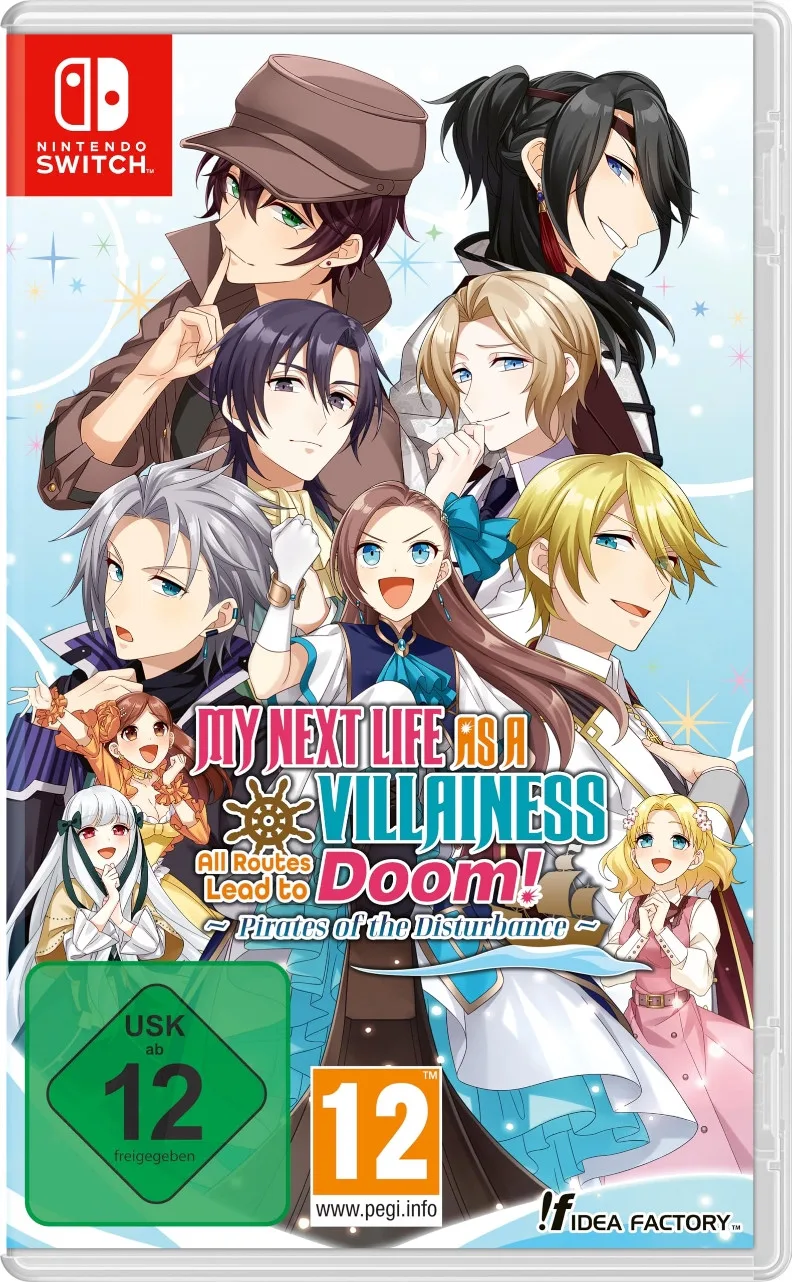 My Next Life as a Villainess: All Routes Lead to Doom! - Pirates of the Disturbance van Idea Factory, Nintendo Switch – cover
