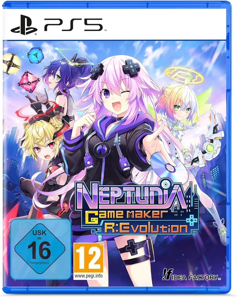 Neptunia Game Maker R:Evolution by Idea Factory, PS5 – cover
