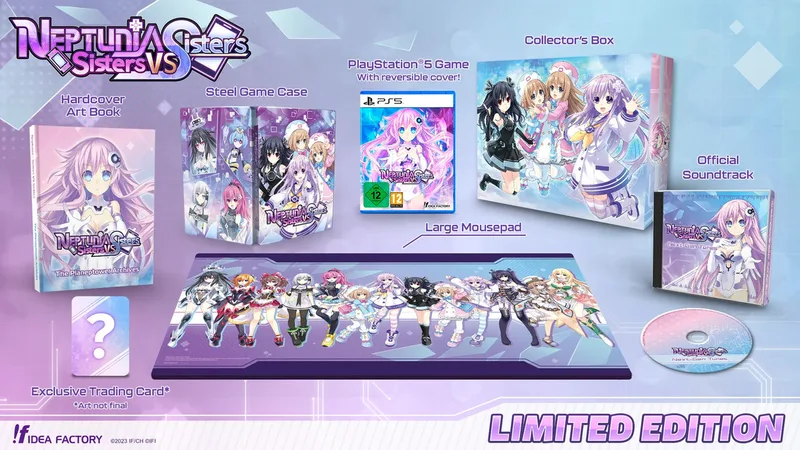 Neptunia: Sisters VS Sisters Limited Edition van Idea Factory, PS5 – cover