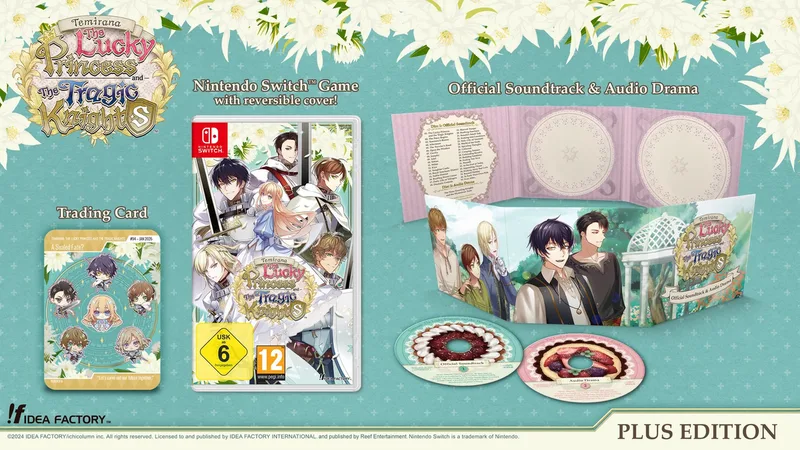 Temirana: The Lucky Princess and the Tragic Knights Plus Edition by Idea Factory, Nintendo Switch – cover