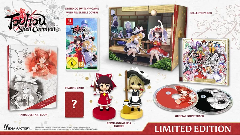 Touhou Spell Carnival Limited Edition van Idea Factory, Nintendo Switch – cover