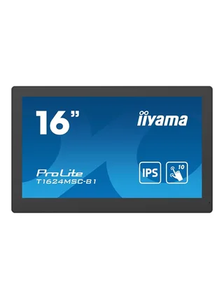 15.6" iiyama ProLite T1624MSC-B1 - LED Monitor - Full HD (1080p) - 15.6" by iiyama, Black – cover 1 of 2