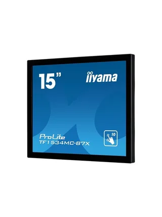 15" iiyama TF1534MC-B7X - 1024x768 - 60Hz - TN de iiyama, Noir – jaquette 1 sur 2