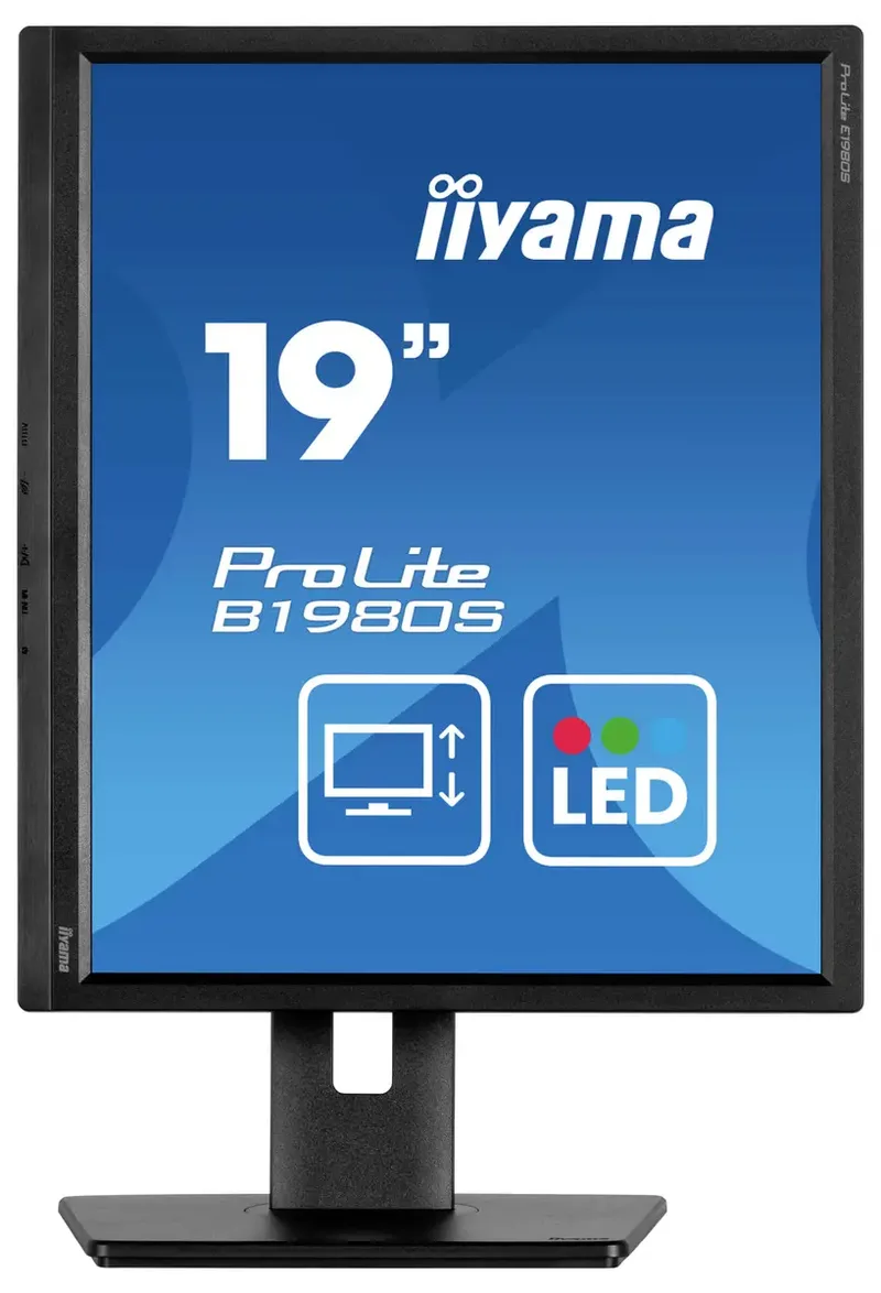 19" iiyama ProLite B1980S - 1280x1024 - 75Hz - TN by iiyama, Black – cover 2 of 2