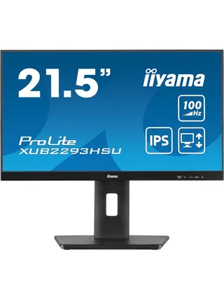 21" iiyama ProLite XUB2293HSU-B7 - 1920x1080 - 100Hz - IPS by iiyama, Black – cover 1 of 2