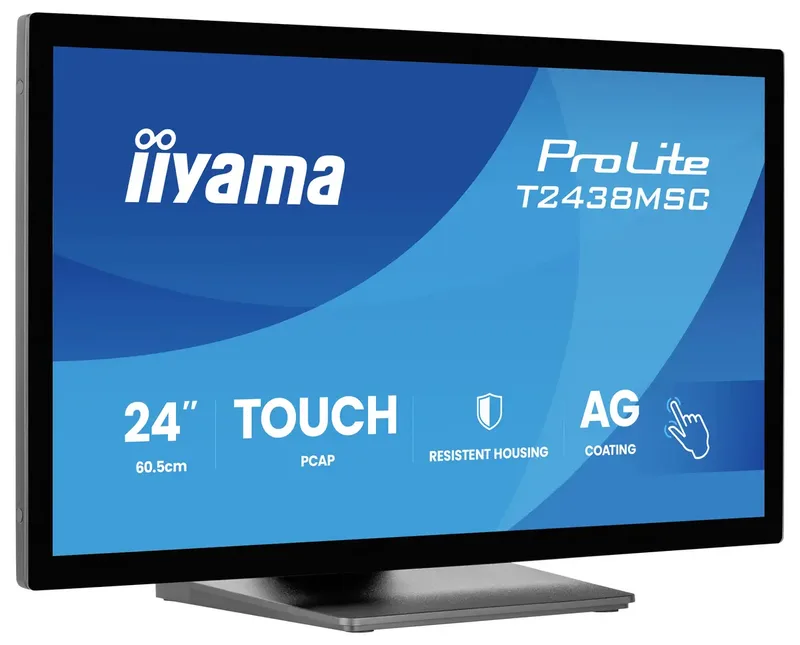 24" iiyama ProLite T2438MSC - 1920x1080 (FHD) - 120Hz - IPS by iiyama, Black – cover 2 of 2