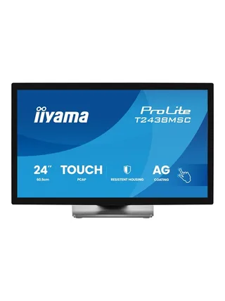 24" iiyama ProLite T2438MSC - 1920x1080 (FHD) - 120Hz - IPS by iiyama, Black – cover 1 of 2